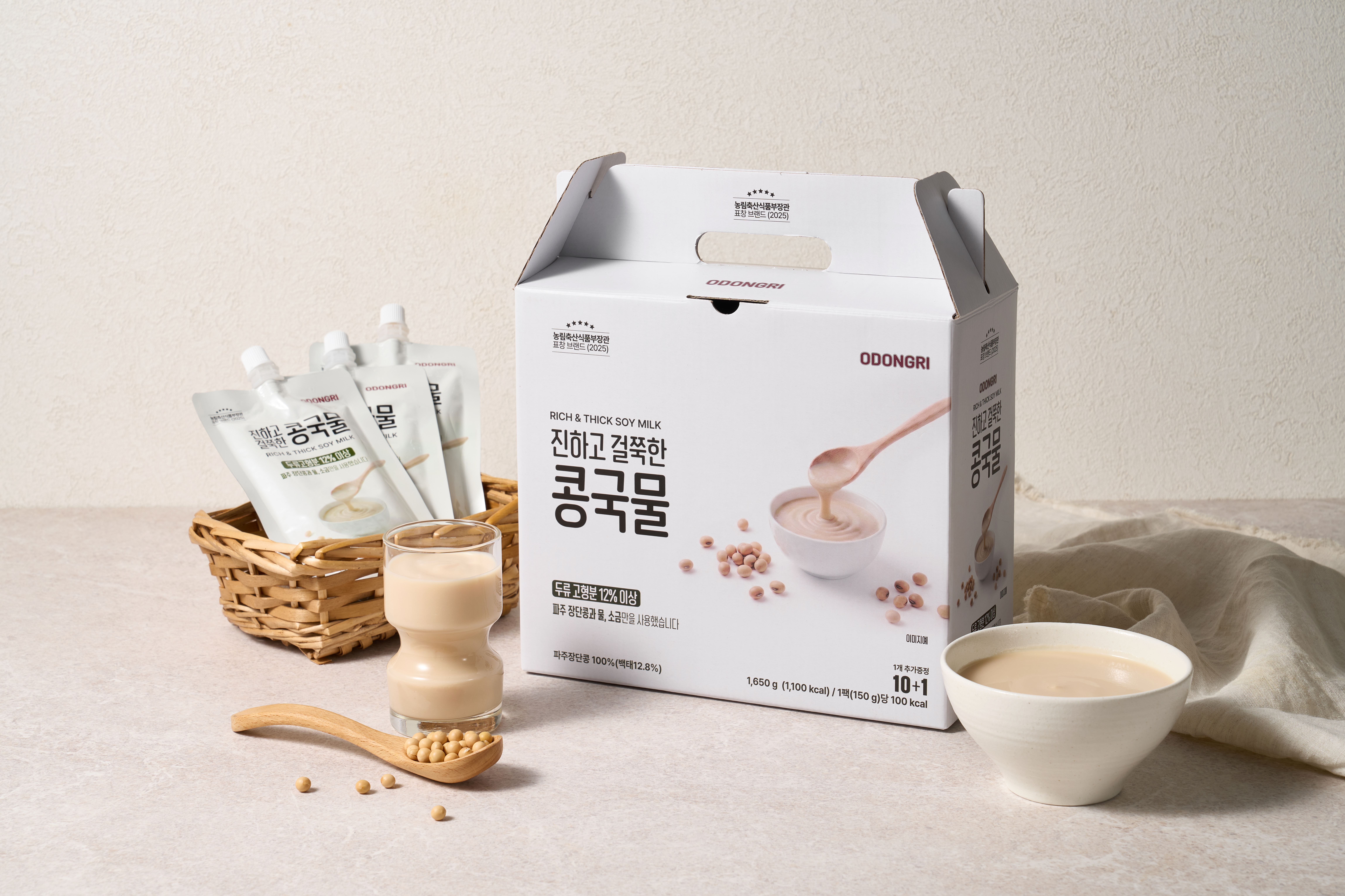 걸쭉한콩국물 10+1팩(150g/팩)